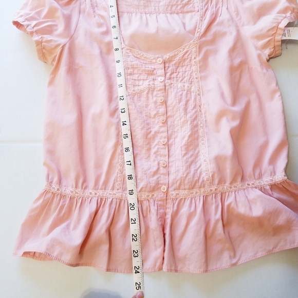 Marc by Marc Jacobs | Peplum Button down blouse - Picture 8 of 10